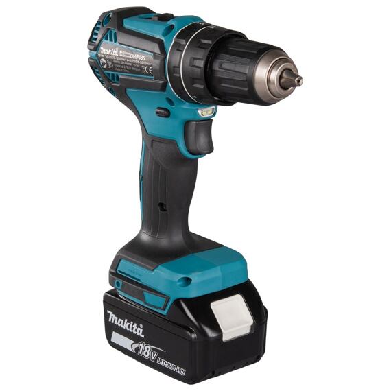 MAKITA DHP485Z aku bezuhlíkový příklepový šroubovák 18V bez baterie, 50Nm, 0-500/1900 ot./min
