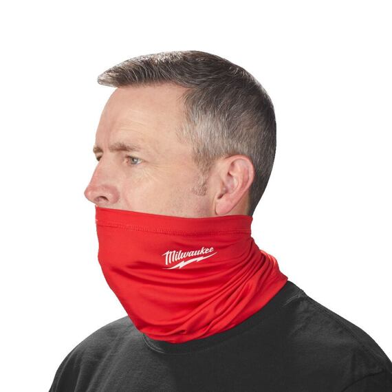 MILWAUKEE 4933478780 nákrčník a rouška NGFM-R, červený