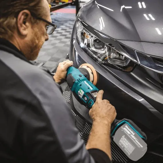 MAKITA DPO500Z aku orbitální leštička 125mm, 18V, bez aku