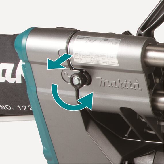 MAKITA LS003GZ01 aku pokosová píla 40V XGT, prerez pri 90° 107*363/98*382mm, 305mm, AWS, bez batérie