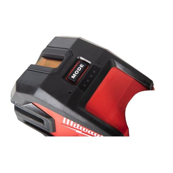 MILWAUKEE M12 CLL4P-0C křížový liniová laser ZELENÝ, samonivelace, 38m/100m s detektorem, 4933479202