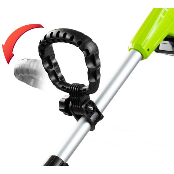 FIELDMANN FZS 1005-A aku strunová sekačka 18V/1*1,5Ah, teleskopická rukojeť
