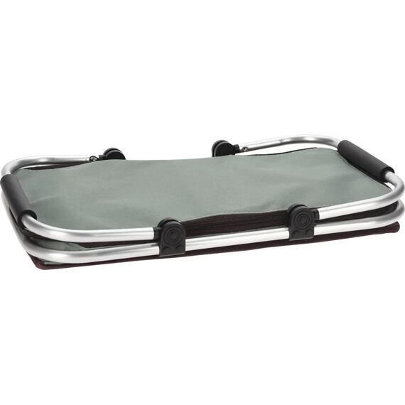 košík nákupný skladací THERMO 48*28*24cm, Al + polyester, 791234