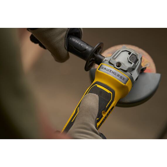 STANLEY SFMCG700B aku uhlová brúska 125mm V20, 18V FatMax, bezuhlíkový motor, bez batérie