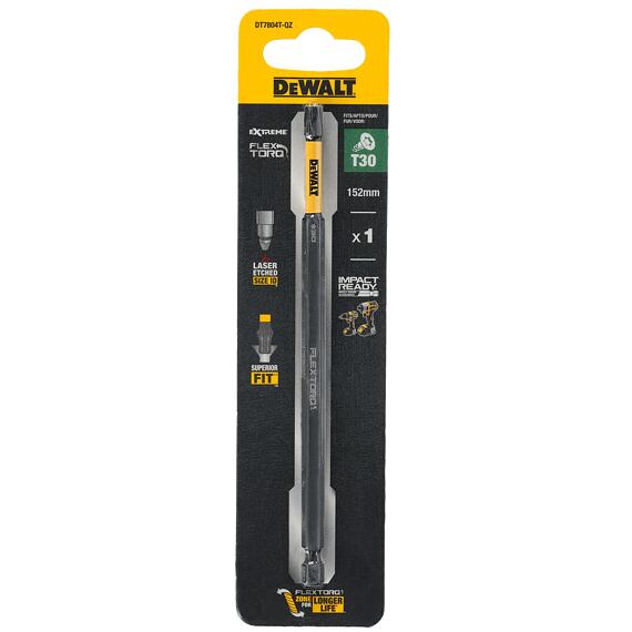 DeWalt DT7804T bit TORX T30/152mm FLEXTORQ