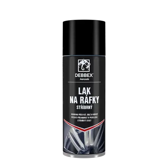 TECTANE lak na ráfiky strieborný 400ml TA40201