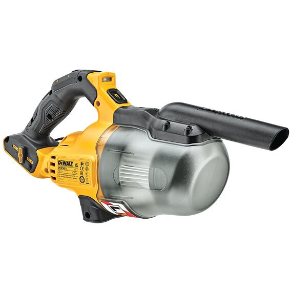 DeWalt DCV501LN aku vysavač 18V XR, třída "L", pratelný HEPA filtr, bez baterie