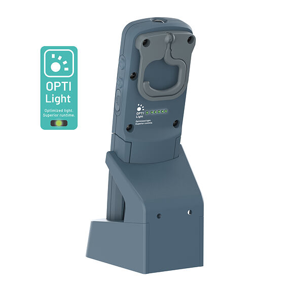 SCANGRIP UNIFORM - FOR LIFE ruční LED svítilna s nabíjecím stojanem, 3,7V/3Ah, 250lm, 03.6208.25