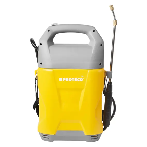 PROTECO postřikovač 5l zádový AKU 2Ah, PREMIUM, tyč 43-68cm, 10.80-PT-05-AKU-P