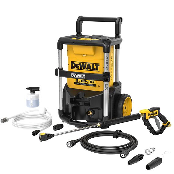 DeWALT DCMPW1600N aku tlaková myčka 2*18V, 110bar, bez baterie