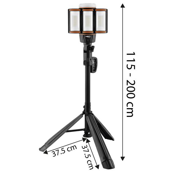 NEO lampa stojanová 5000lm, 99-121