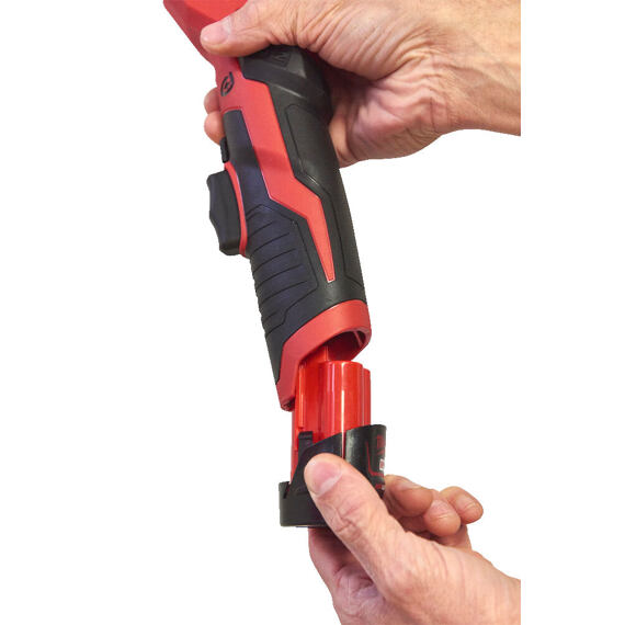 MILWAUKEE M12 PCSS-202C aku řezačka nerezových trubek 12V/2*M12 B2, pro průměr 12 - 28mm