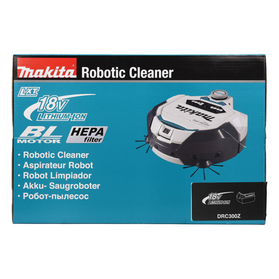 MAKITA DRC300Z aku robotický vysavač Li-Ion 2*18V bez baterie
