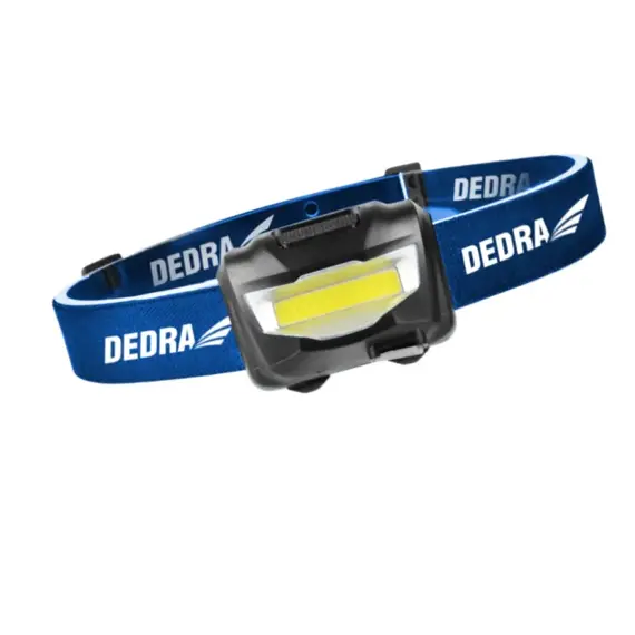 DEDRA čelovka LED SMD, 150lm, 3,7V/1,2Ah USB-C, dosah 100m, L1013