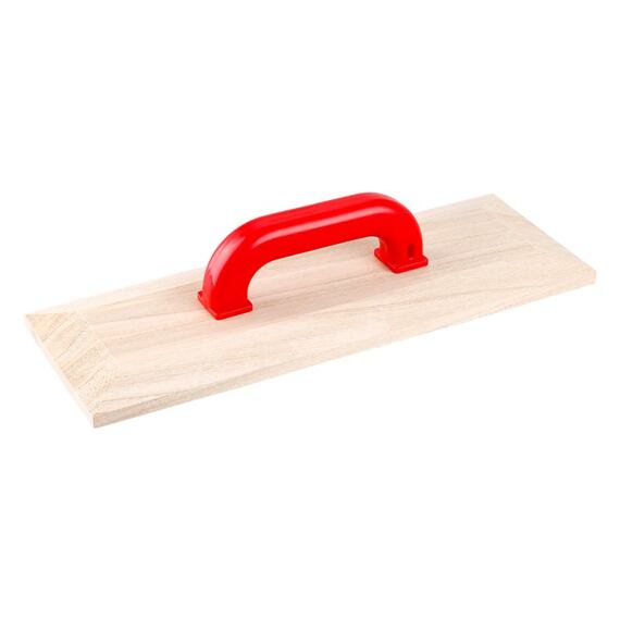 hladítko zednické dřevěné 400*140mm s plastovou rukojetí 34006
