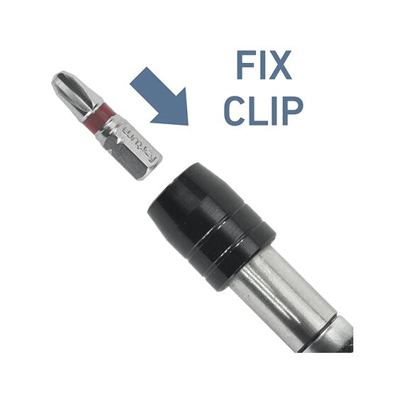 EXTOL Premium šroubovák momentový pro bity 1/4", 1-6Nm, magnet FIX-Clip, 8825301