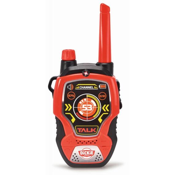 DICKIE vysílačky Walkie Talkie Fun dětské, baterie 6*AAA součástí, D18195