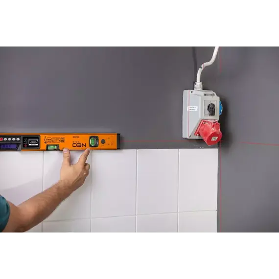 NEO vodováha digitální LASER paprsek, 60cm, 71-200