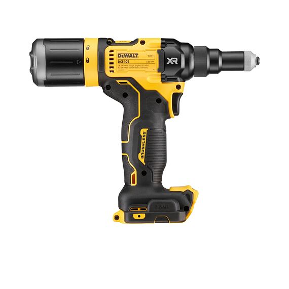 DeWalt DCF403NT aku nýtovačka 18V, 4,8mm
