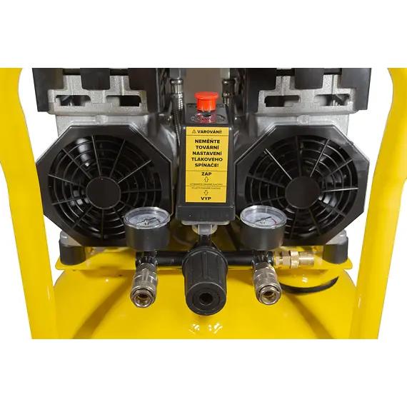 PROTECO kompresor PREMIUM vertikální tichý 50l, 8bar, 1850W, výtlak 295 l/min., 51.02-VKT-0750-50