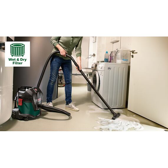 BOSCH UniversalVac 15l vysavač na suché a mokré sání, 1000W