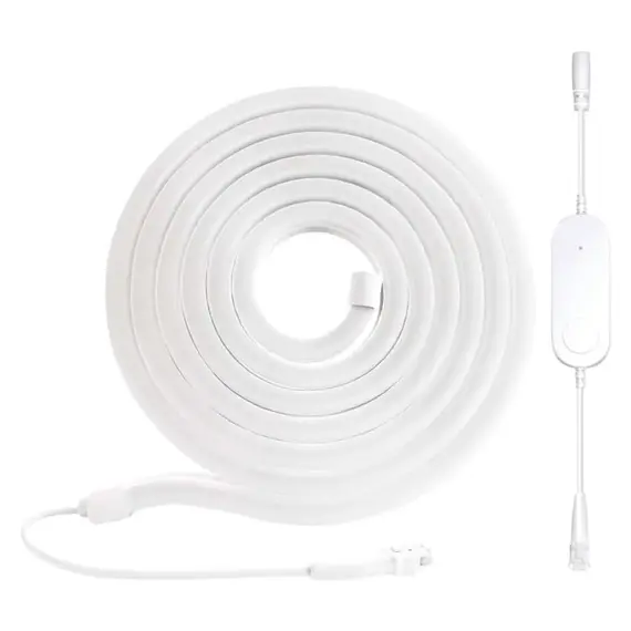 EMOS GoSmart ohebný LED pásek NEON bílý, 5 m, 33 W, RGBIC stmívatelný, WiFi, ZPW513I