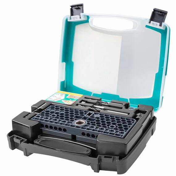 WOLFCRAFT přípravek na montáž excentrických nábytkových spojek, 080-4665000