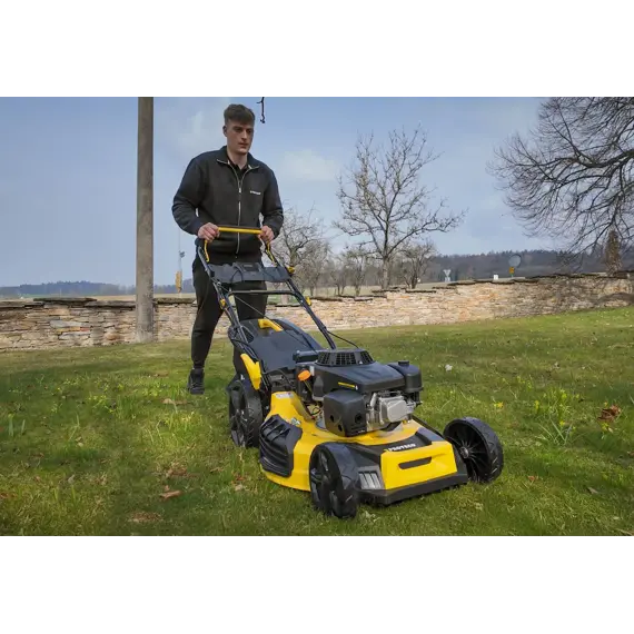 PROTECO sekačka benzínová s pojezdem PREMIUM 56cm, motor 4,5kW, elektrostart, 51.06-BSE-56-P