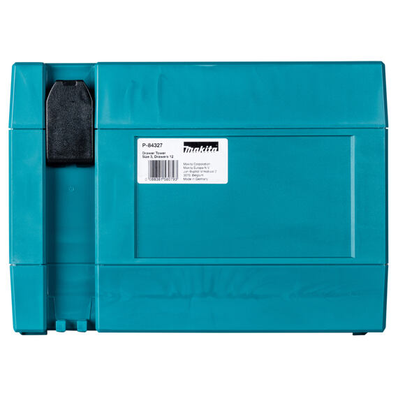 MAKITA P-84327 kufr MAKPAC s přihrádkami - 3 řady po čtyřech přihrádkách