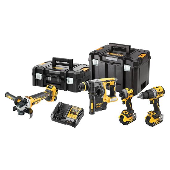 DeWALT DCK429P3T aku sada aku nářadí 18V/3*5Ah XR LiIon, TSTAK kufr