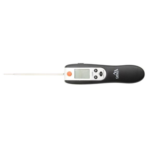 CATTARA grilovací teploměr digitální skládací 0°C-300°C, 15cm sonda, 13088