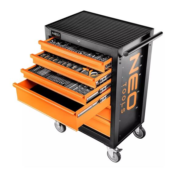 NEO TOOLS montážní vozík 6 zásuvek, PROFI, 84-221
