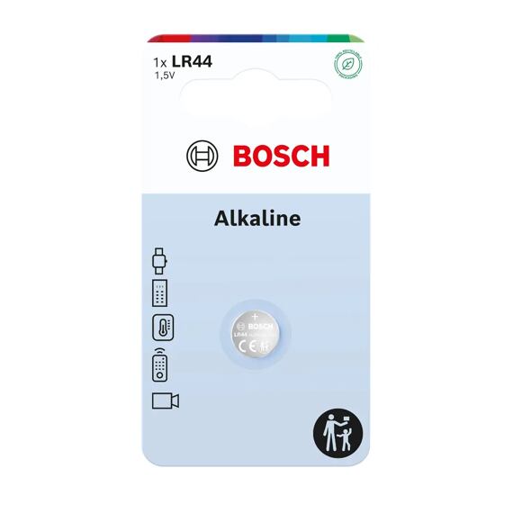 BOSCH baterie LR44B1/00 do měřítek ALKALINE, 1ks