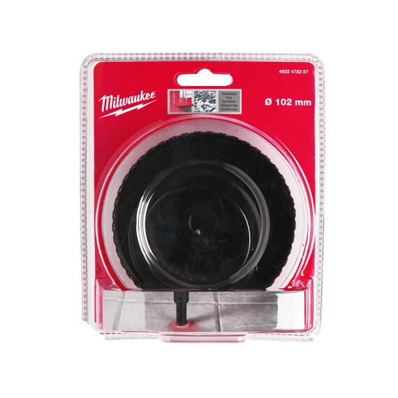 MILWAUKEE 4932478287 diamantová vrtací korunka 102mm, M14
