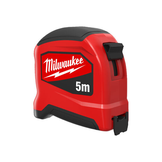 MILWAUKEE 4932498783 svinovací metr 5m-19, SLIM gen. 2, 19mm šířka, nárazuvzdorný