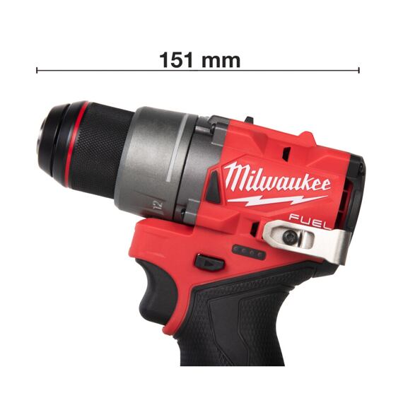 MILWAUKEE M12 FDD2-202X aku vrtačka 12V/2*2Ah, 45Nm, kufr