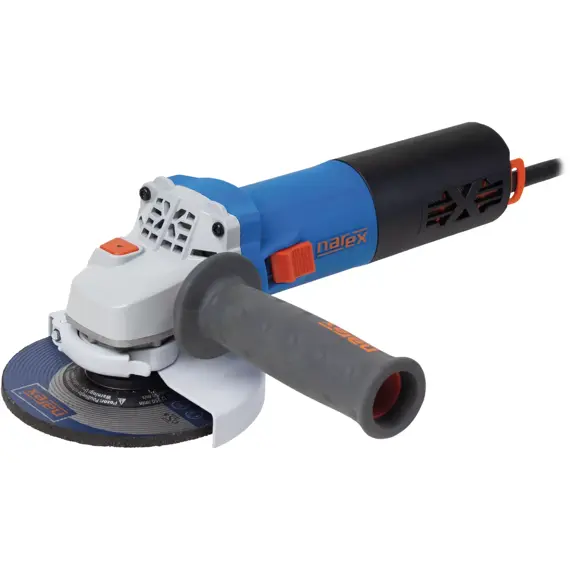 NAREX EBU 9-125 úhlová bruska 125mm, 950W, RU matice, 2*kryt, štíhlý design, 65406912