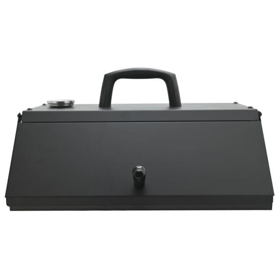 CATTARA pizza pec SALERNO s dvířky a teploměrem, 40*35,5*21cm, použití na grilu, 14111