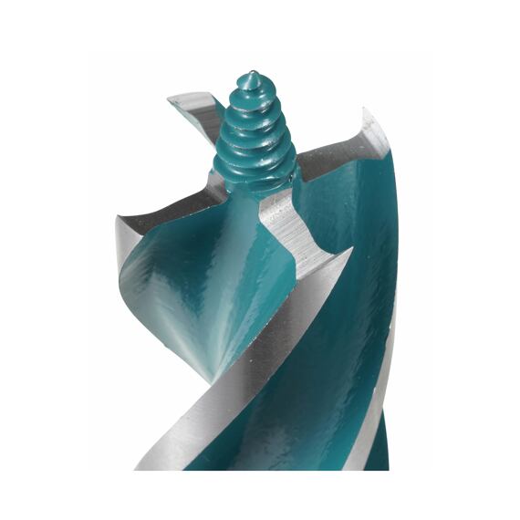 MAKITA E-26674 vrták do dřeva 22*165mm, čtyřbřitý, stopka šestihran 1/4" i pro rázové utahováky