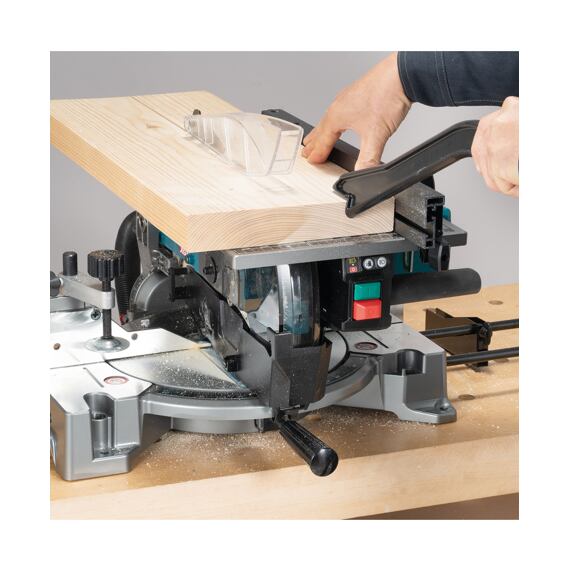 MAKITA LH001GZ aku stolní a pokosová pila s AWS 260mm Li-ion XGT 40V, (2100W), bez baterie