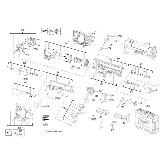 MILWAUKEE 4931436647 sklíčidlo k ocasce M18 CSX