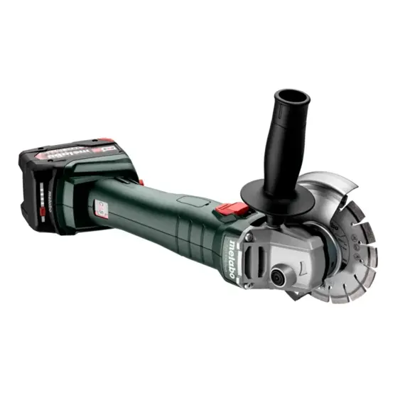 METABO W 18 L 9-125 Q aku úhlová bruska 125mm 18V/2*5,2Ah Li-Power, MetaBox165L