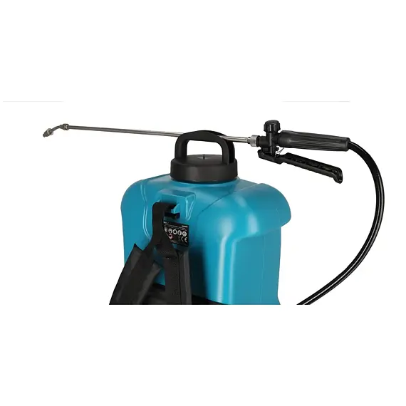 DEDRA aku zádový postřikovač 18V, nádoba 16l, 1,45l/min., tryska 55-100cm, bez baterie, DED6981