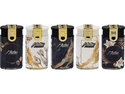 zapalovač PIEZO dekor GOLD BLACK, 3120291