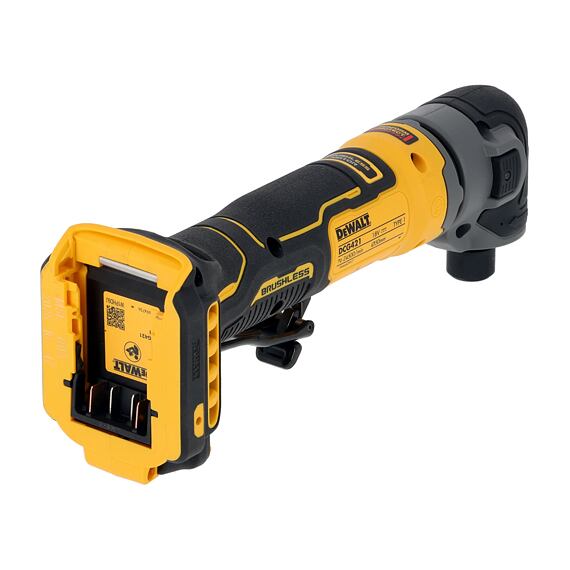DeWalt DCG421N pravoúhlá bezuhlíková bruska 18V XR, bez baterie, regulace 10000-24500 ot/min