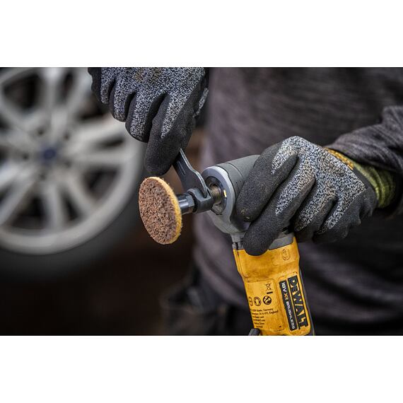 DeWalt DCG421N pravoúhlá bezuhlíková bruska 18V XR, bez baterie, regulace 10000-24500 ot/min