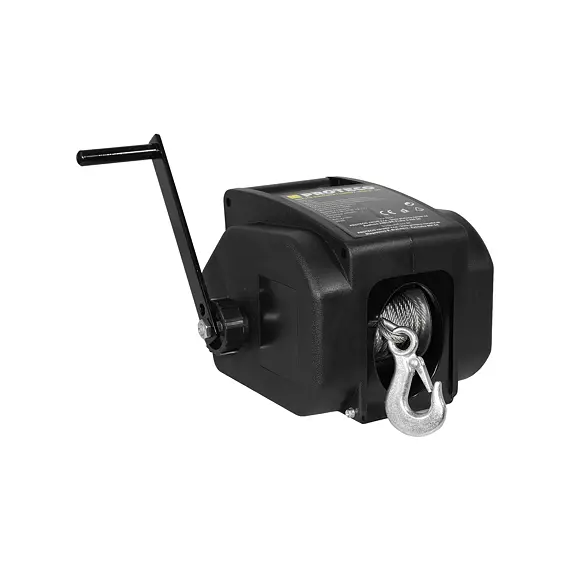 PROTECO naviják lanový 12V, nosnost 900kg, lano 9,14m, 51.09-NLE-1800-12