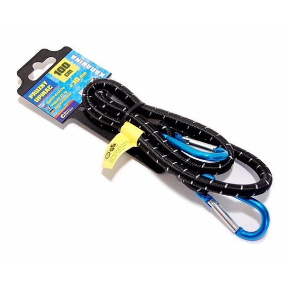 guma upínací 10mm*100cm karabiny 02221