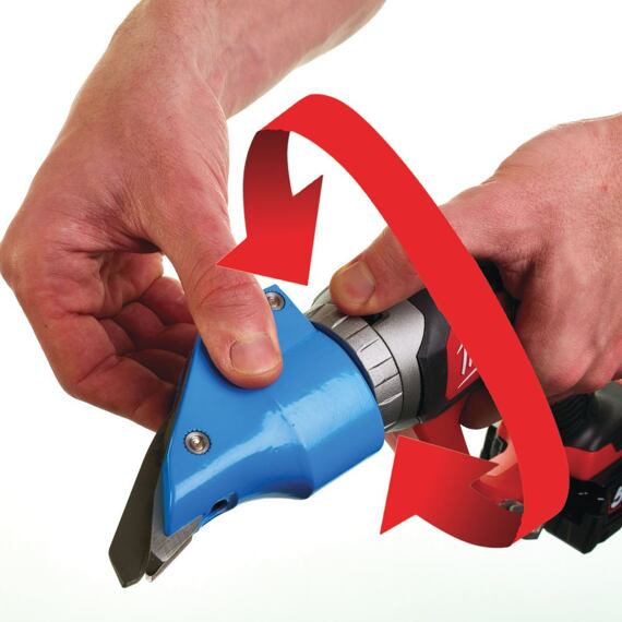 MILWAUKEE M18 BMS20-0 aku nůžky na plech, 18V bez baterie