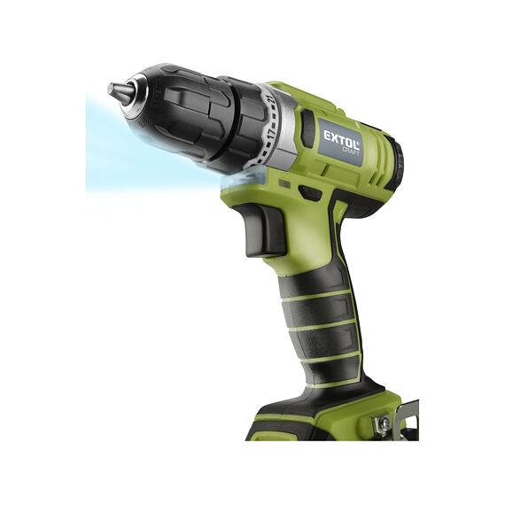 EXTOL Craft aku vrtačka 12V s příslušenstvím v kufru 422800
